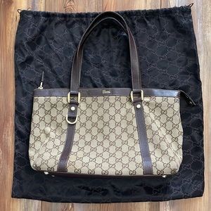 Gucci monogram Medium Abbey Tote